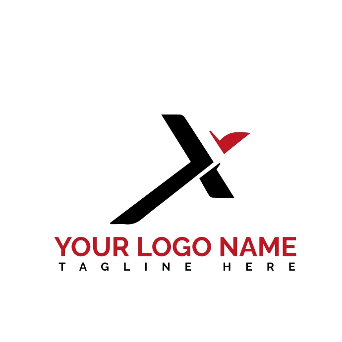 X logo design Company logo Template PosterMyWall